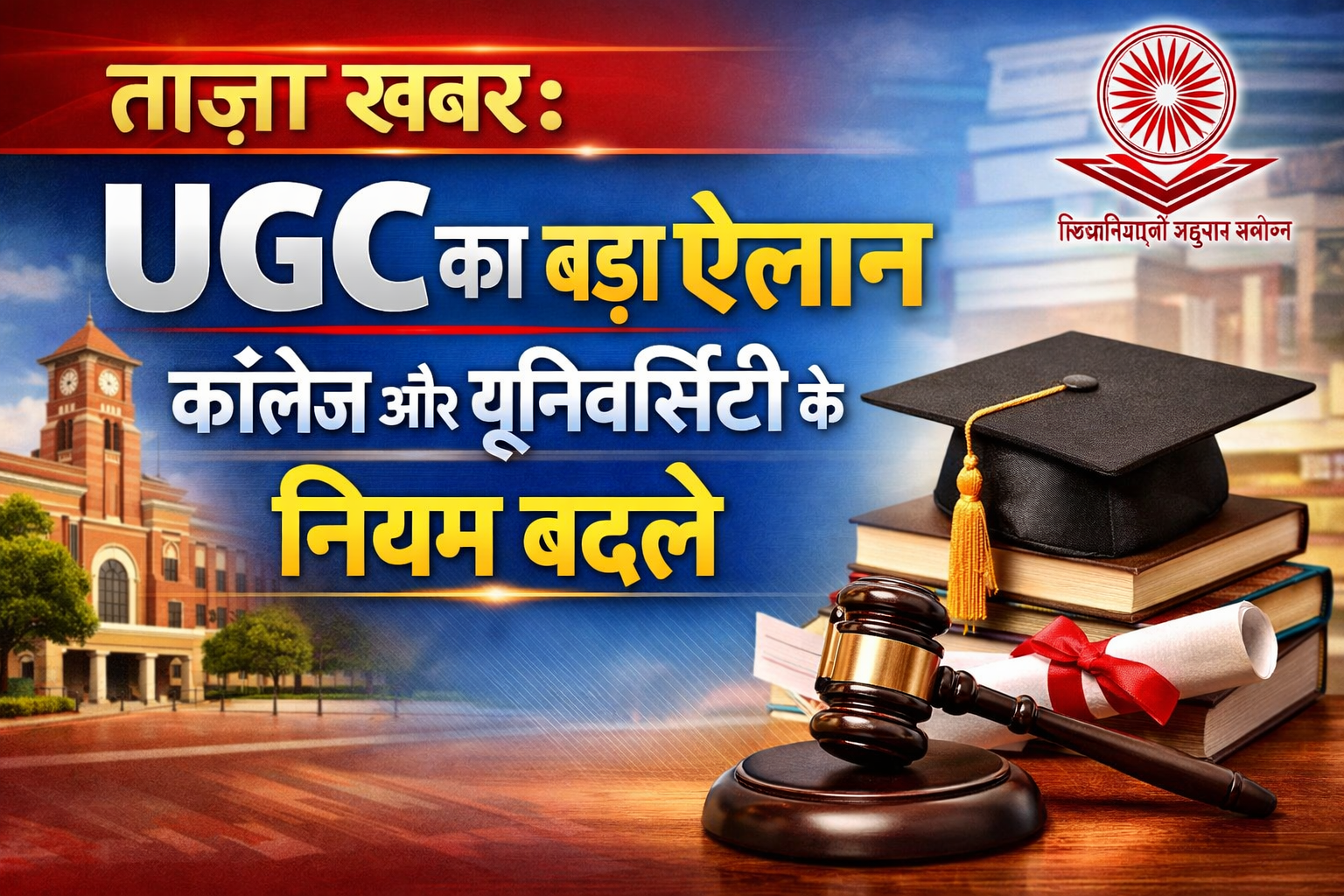 ताज़ा खबर: UGC का बड़ा ऐलान, कॉलेज और यूनिवर्सिटी के नियम बदले