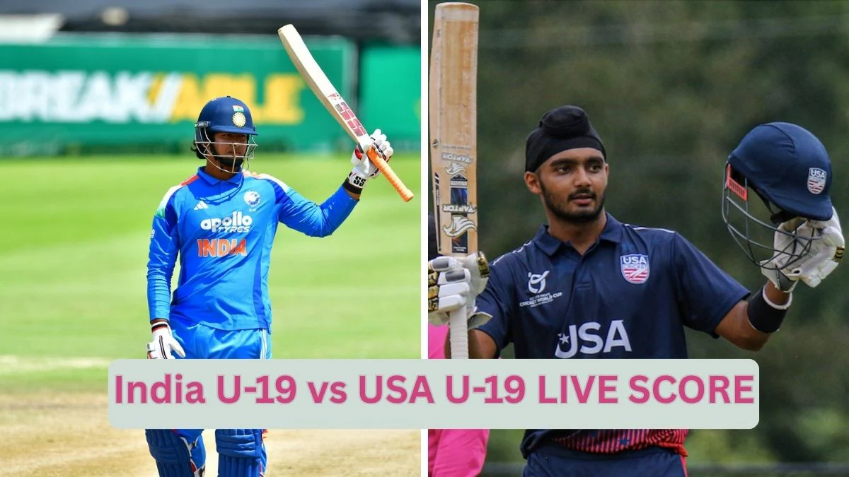 India vs USA U19 Live Score Streaming: Check IND U19 vs USA U19 ...
