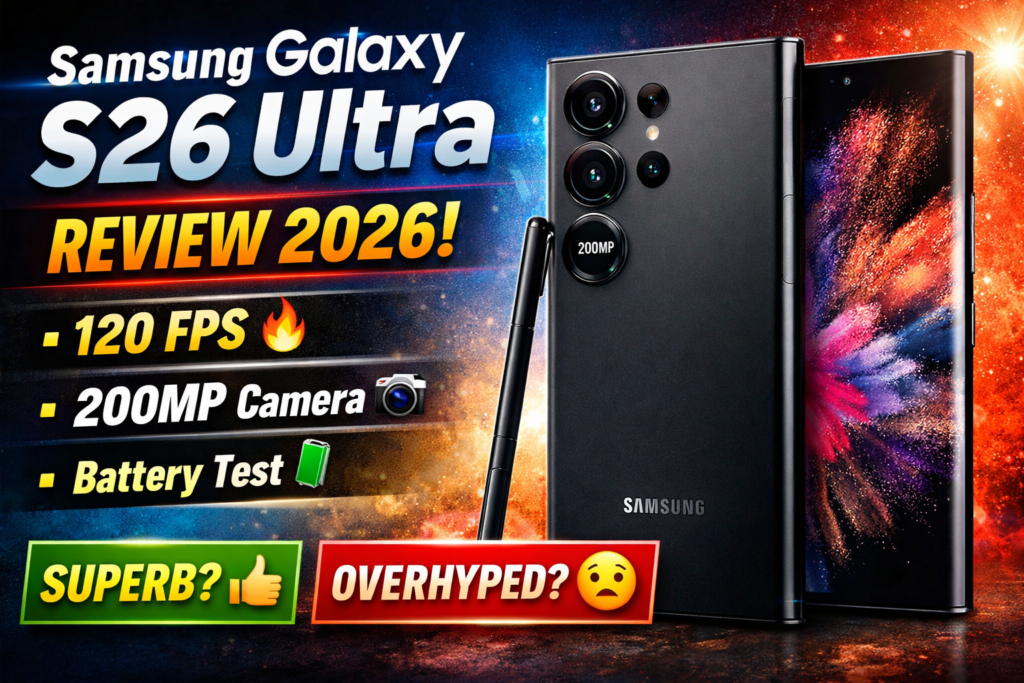 Samsung Galaxy S26 Ultra Review 2026: Honest Opinion & Full Specs