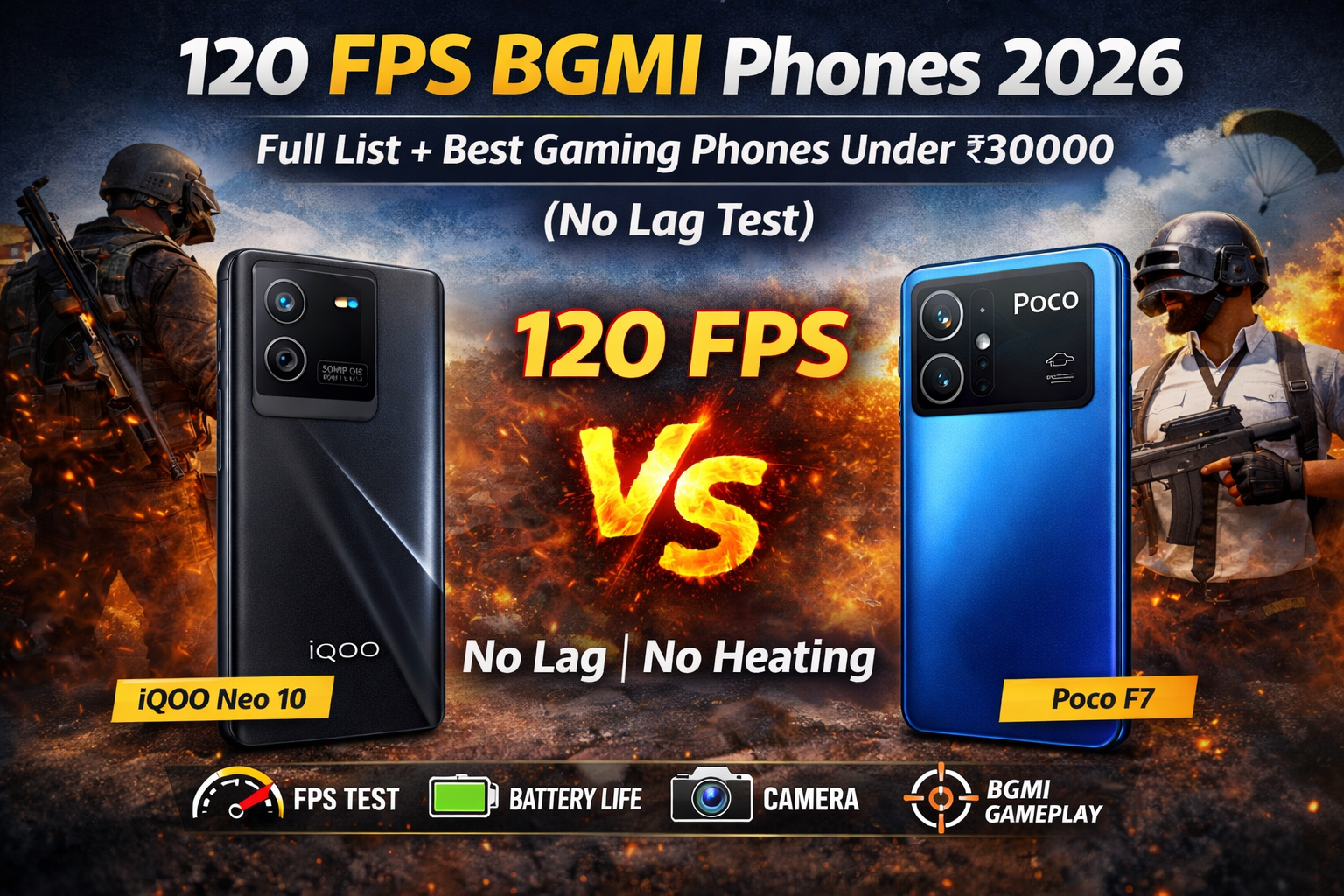 BGMI 120 FPS supported devices list 2026