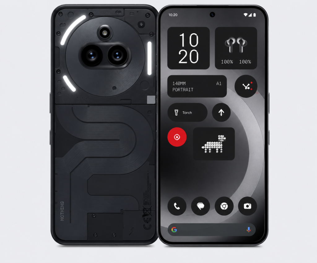 Nothing Phone 4a Pro Black Color Official Look