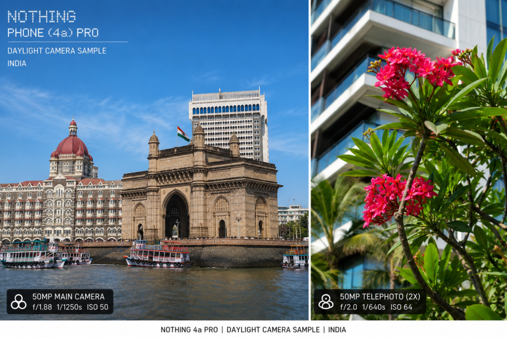 Nothing 4a Pro Daylight Camera Sample India